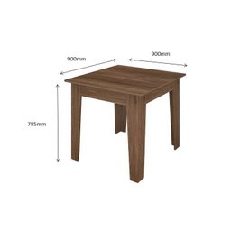 CONJUNTO SALA DE JANTAR GENEBRA 0,90 COM 4 CADEIRAS AMÊN 73B - 3