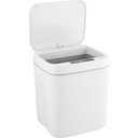Ver imagem 4 de Lixeira Retangular 12l Branca C/sensor Vonder