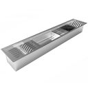Ver imagem 2 de CL90 Calha Úmida de Embutir em Inox 90cm com 5 Módulos