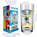 Ver imagem 4 de Copo Avulso Cylinder Manchester Allmix Vidro Estampa Marvin Looney Tunes Licenciado 300 Ml Incolor