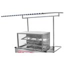 Ver imagem 2 de Carrinho de Doces e Bolos Inox Toldo Rodas Pneumáticas Cefaz