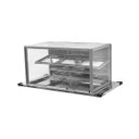 Ver imagem 3 de Carrinho de Doces e Bolos Inox Toldo Rodas Pneumáticas Cefaz