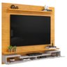 Painel para Tv 60 Pol com Bancada Suspensa 160cm Lewis D05 Cedro Bali - Lyam Decor - 6