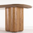 Ver imagem 2 de Mesa de Jantar Retangular Golf de Madeira 180cm, 200cm, 220cm, 240cm e 260cm 180cm X 100cm Avelã