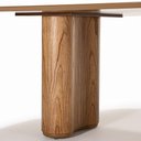 Ver imagem 3 de Mesa de Jantar Retangular Golf de Madeira 180cm, 200cm, 220cm, 240cm e 260cm 180cm X 100cm Avelã