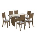 Ver imagem 7 de Conjunto Sala de Jantar Fidelitá Miami 150cm com 6 Cadeiras