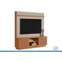 Ver imagem 2 de Estante Home Painel p/ TV 75 pol Ravenna 180cm Canela/White Linea