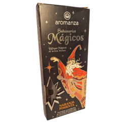 Incensos Mágicos Aroma Intenso Naranja Pimienta - Aromanza - 2