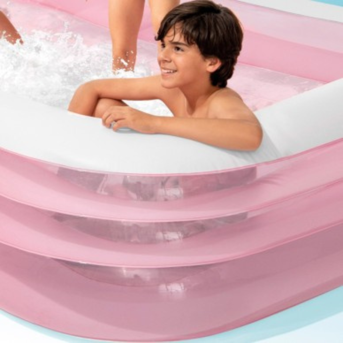 Piscina Inflável Familiar Intex 1050 Retangular + Bomba Elét Voltagem:220v - 4