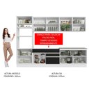 Ver imagem 7 de Armário de Cozinha 310cm Branco/preto 02 Branco/preto