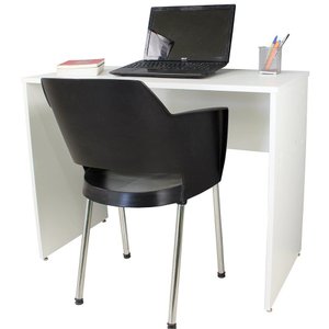 Mesa Office Branca 100x50 Evolukit
