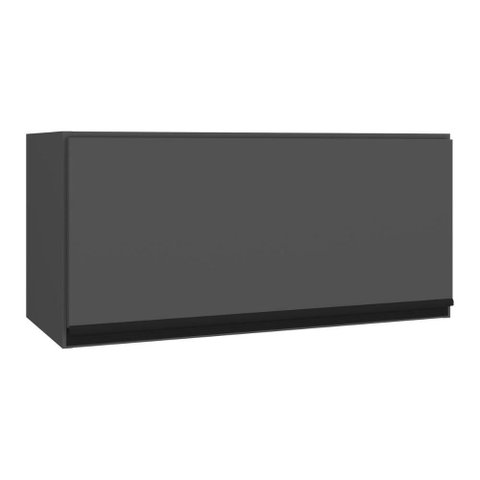 Armário de Cozinha Aéreo com 1 Porta Basculante 70cm Milano Multimóveis Mp2392 Cinza