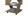 Mesa de Centro Decorativa com Rodizio P/ Sala de Estar e Quarto - Poquema - 5