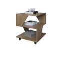 Ver imagem 4 de Mesa de Centro Decorativa com Rodizio P/ Sala de Estar e Quarto - Poquema