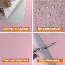 Ver imagem 7 de Kit 10 Metros de Papel de Parede Lavavel Textura Casca Rosa Claro