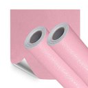 Ver imagem 1 de Kit 10 Metros de Papel de Parede Lavavel Textura Casca Rosa Claro