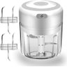 Mini Processador Elétrico Triturador Alho Recarregável Usb - 3