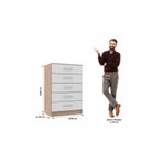 Ver imagem 4 de Cômoda 5 Gavetas Maxi Branco/Demolição