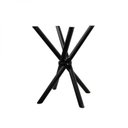 Ver imagem 1 de Base em Aço 75cm x 66cm 4 Pés para Mesa Preto