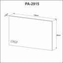 Ver imagem 6 de Painel para Tv até 42 Polegadas Tecnomobili Amêndoa - Pa2915