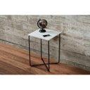 Ver imagem 4 de Mesa Lateral de Apoio Tampo Quadrado Preto