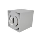 Ver imagem 3 de Spot Sobrepor 2390 Direcionável Quadrado 7x7cm Gu10 p/ Dicroica Par16 Cinza