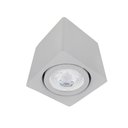 Ver imagem 1 de Spot Sobrepor 2390 Direcionável Quadrado 7x7cm Gu10 p/ Dicroica Par16 Cinza
