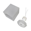 Ver imagem 5 de Spot Sobrepor 2390 Direcionável Quadrado 7x7cm Gu10 p/ Dicroica Par16 Cinza