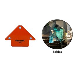 Esquadro Magnetico para Solda 12 Kg Famastil - 7