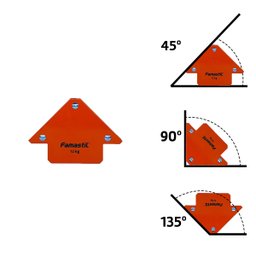 Esquadro Magnetico para Solda 12 Kg Famastil - 5