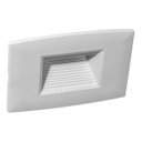 Ver imagem 1 de 3X Luminária Parede Branco Balizador Step LED 2W CX 4x2 Opus ST2529