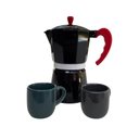 Ver imagem 1 de Cafeteira Tipo Italiana para 9 Xicaras Acompanha 2 Xicaras C Utensilios do Chef