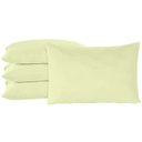 Ver imagem 2 de Fronha Travesseiro Quarto Sala Algodão Percal 150 Fios 02 Un:palha