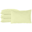 Ver imagem 1 de Fronha Travesseiro Quarto Sala Algodão Percal 150 Fios 02 Un:palha