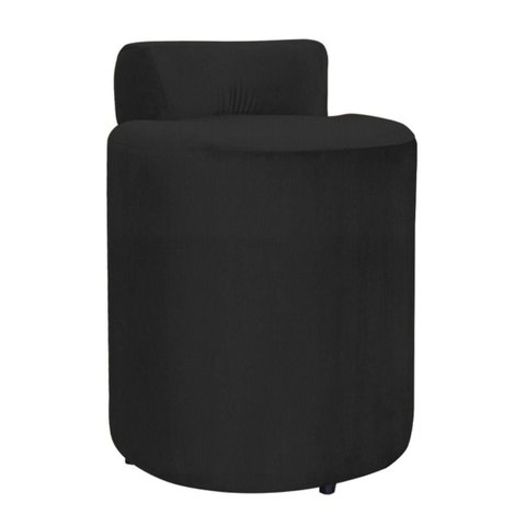 Puff Banquetas Athena Decorativa Suede