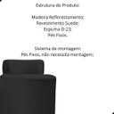 Ver imagem 2 de Puff Banquetas Athena Decorativa Suede