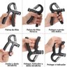 Aperto de Mao Hand Grip Exercicio Mao Punho Braço Antebraço Mola Fortalecimento Fitness Regulavel Aj - 8