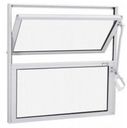 Ver imagem 1 de Vitrô Alumínio Branco Basculante 2V Classic - 40x60