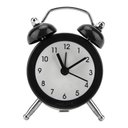 Ver imagem 1 de Mini Relógio Despertador de Mesa Redondo Retrô Decorativo Pequeno Criadomudo Sala Quarto Escritó