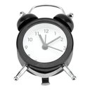 Ver imagem 2 de Mini Relógio Despertador de Mesa Redondo Retrô Decorativo Pequeno Criadomudo Sala Quarto Escritó