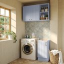 Ver imagem 1 de Lavanderia Modulada 3 Peças 1 Aéreo 1 Balcão sem Tampo 1 Nicho 40cm Marselha Cabecasa Madeiraoriginals