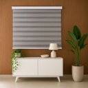 Ver imagem 1 de Persiana Zebra Prime 160larg X 160alt Mescla Cinza