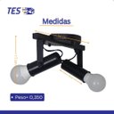 Ver imagem 2 de Spot Trilho 2 Lâmpadas Soft Direcionavel E-27 110v/220v