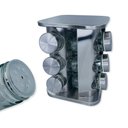 Ver imagem 6 de Porta Tempero e Condimentos Giratório Inox com 12 Potes