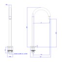 Ver imagem 4 de Bica Média Deca You 1791.SM104.MT Redonda de Bancada Summer Gold