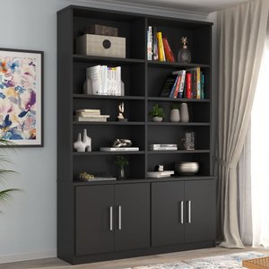 Estante para Livros 4 Portas  Moderno