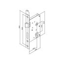 Ver imagem 2 de Fechadura Banheiro Soprano 777 Icaro Larga Soprano