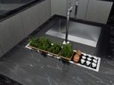 Ver imagem 5 de Calha Seca Kitchen Sobrepor Porta Utensílios e Temperos 57cm Aço Inox Escovado