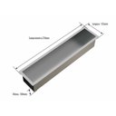 Ver imagem 4 de Calha Seca Kitchen Sobrepor Porta Utensílios e Temperos 57cm Aço Inox Escovado