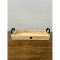 Kit Bandeja Decorativa Slin e 4 Porta Copos, Kit Decorativo, Mesa Posta, Decoração Casa - 5